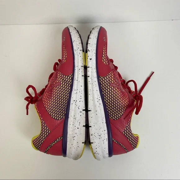 VIONIC 335 Elation 1.0 Walker Sneaker Shoes Size 8 Red Pink Purple Yellow White - Picture 12 of 13